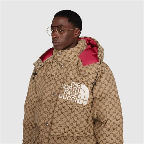 gucci the north face down jacket|the north face gucci boots.